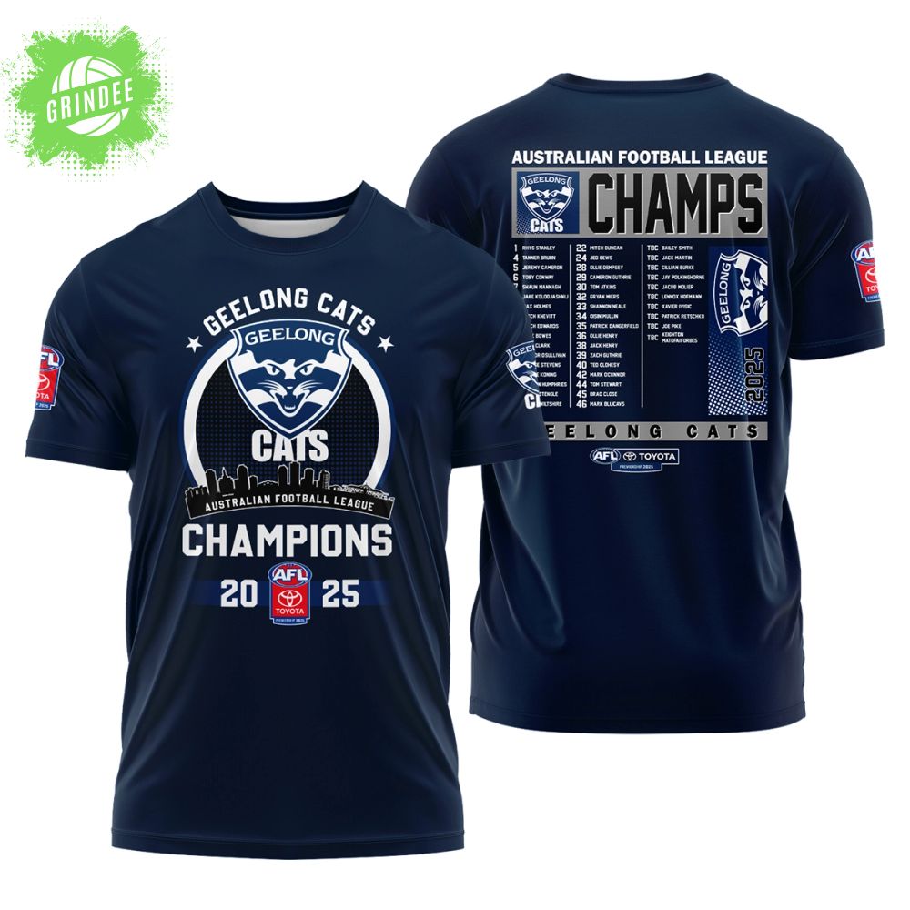 AFL Geelong Cats Premier T-shirt AFL Geelong Cats Premier T-shirt