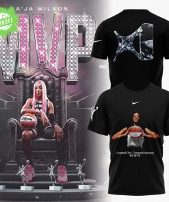 A’ja Wilson Las Vegas Aces Nike Unisex 2025 WNBA MVP T-Shirt