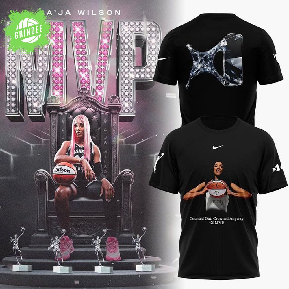 A'ja Wilson Las Vegas Aces Nike Unisex 2025 WNBA MVP T-Shirt A'ja Wilson Las Vegas Aces Nike Unisex 2025 WNBA MVP T-Shirt