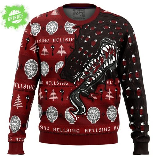 Alucard Restraint Release Hellsing Ugly Christmas Sweater