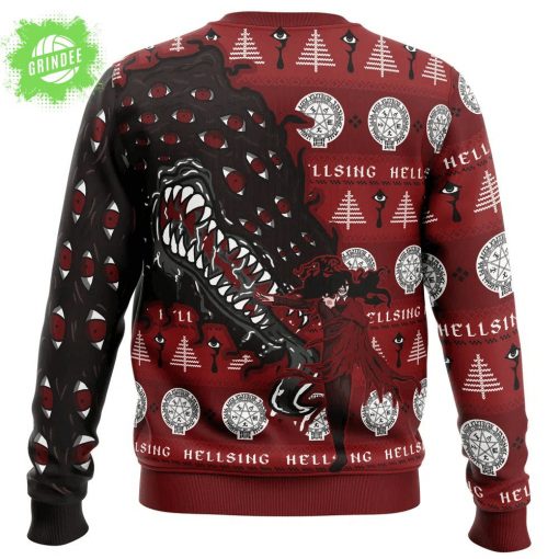 Alucard Restraint Release Hellsing Ugly Christmas Sweater
