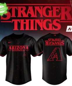 Arizona Diamondbacks x Stranger Things 2025 Limited Edition Baseball Jersey