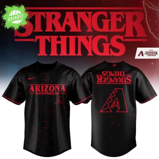 Arizona Diamondbacks x Stranger Things 2025 Limited Edition Baseball Jersey