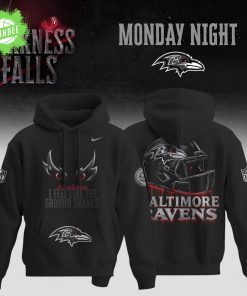 Baltimore Ravens “Darkness Falls” 2025 Monday Night Special Edition Hoodie