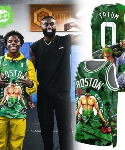 Boston Celtics x Roronoa Zoro One Piece Jersey