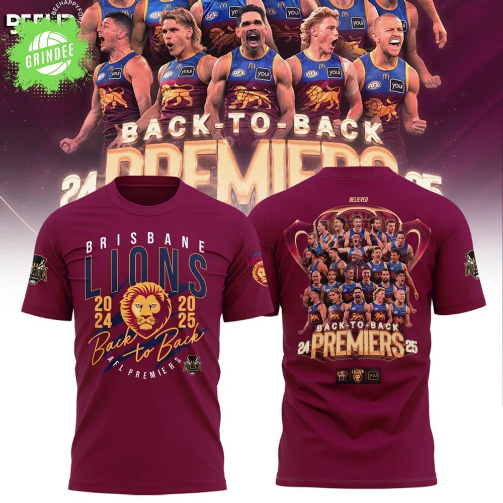 Brisbane Lions 2025 Premiers Limited Edition Shirt Brisbane Lions 2025 Premiers Limited Edition Shirt