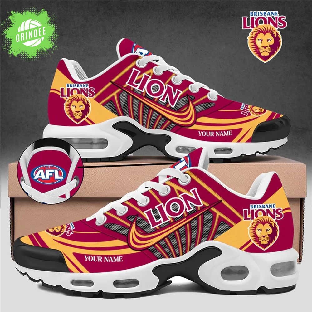Brisbane Lions – AFL 2025 Champions Air Cushion Sports Shoes Brisbane Lions – AFL 2025 Champions Air Cushion Sports Shoes