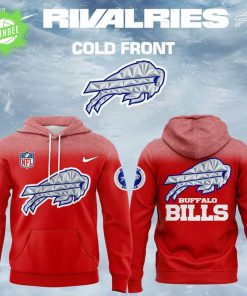 Buffalo Bills 2025-2026 Rivalries Cold Front Hoodie (Red)
