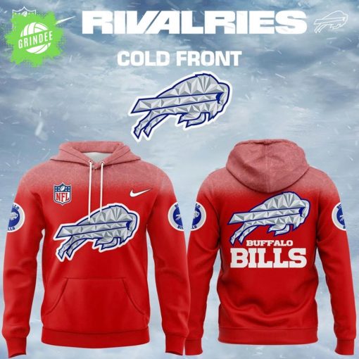 Buffalo Bills 2025-2026 Rivalries Cold Front Hoodie (Red)