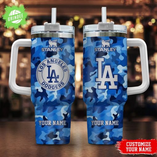 Camouflage MLB 40oz Stanley Tumbler For Fan