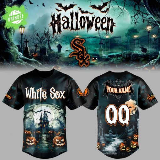 Chicago White Sox x Halloween Limited Edition-3D Baseball Jersey