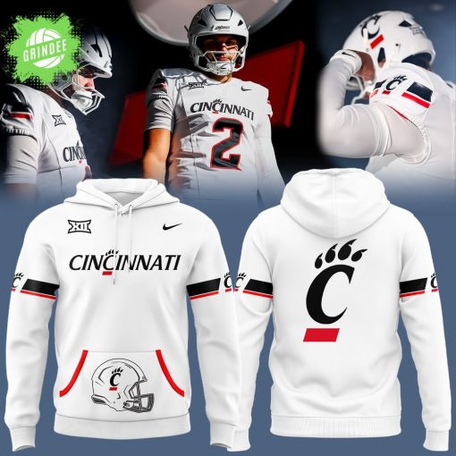 Cincinnati Bearcats Football Special Edition 2025 Hoodie White