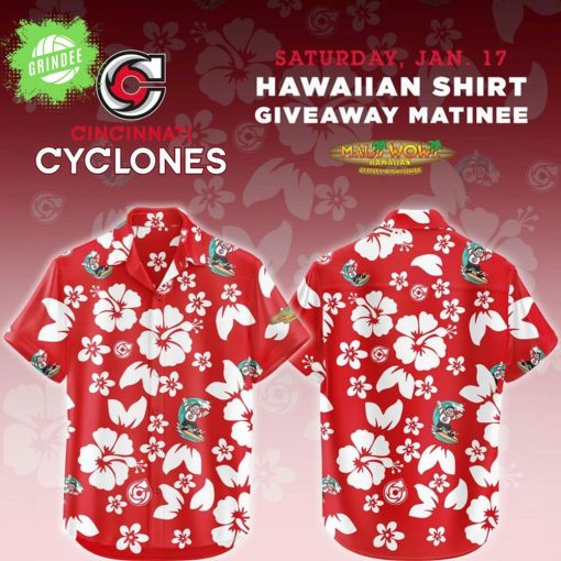 Cincinnati Cyclones Hawaiian Shirt 2025