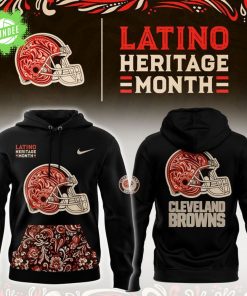 Cleveland Browns 2025 Latino Heritage Month Hoodie