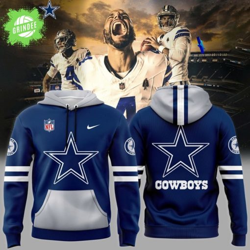 Dallas Cowboys New 2025-2026 Hoodie-Blue