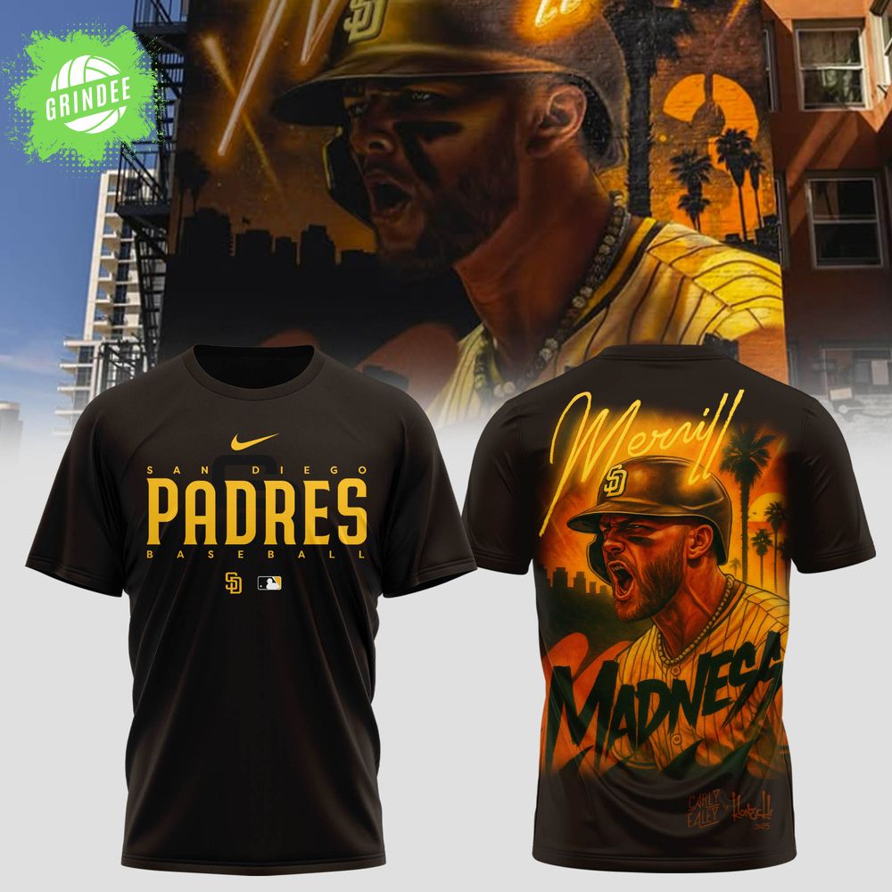 Diego Padres – Merrill Madness Limited Edition TShirt Diego Padres – Merrill Madness Limited Edition TShirt