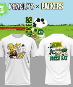 Green Bay Packers X Snoopy 2025 New Season Collection Tshirt