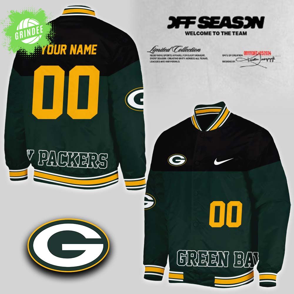 Green Bay Packers x OFF SEASON welcom to the team 2025 collections Green Bay Packers x OFF SEASON welcom to the team 2025 collections