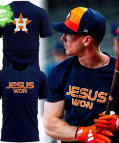 Houston Astros “Jesus Won” T-shirt – Limited Edition