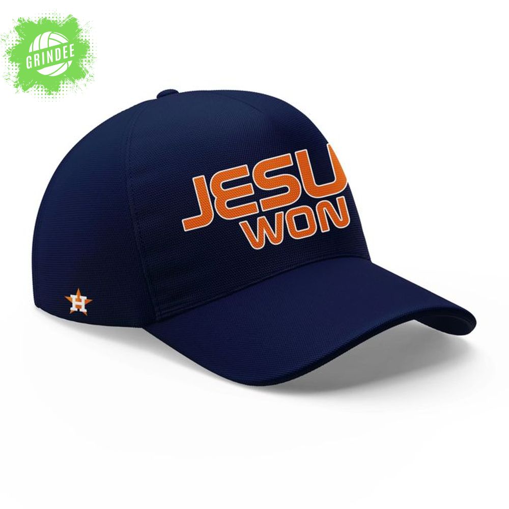 Houston Astros "Jesus Won" T-shirt - Limited Edition Houston Astros "Jesus Won" T-shirt - Limited Edition