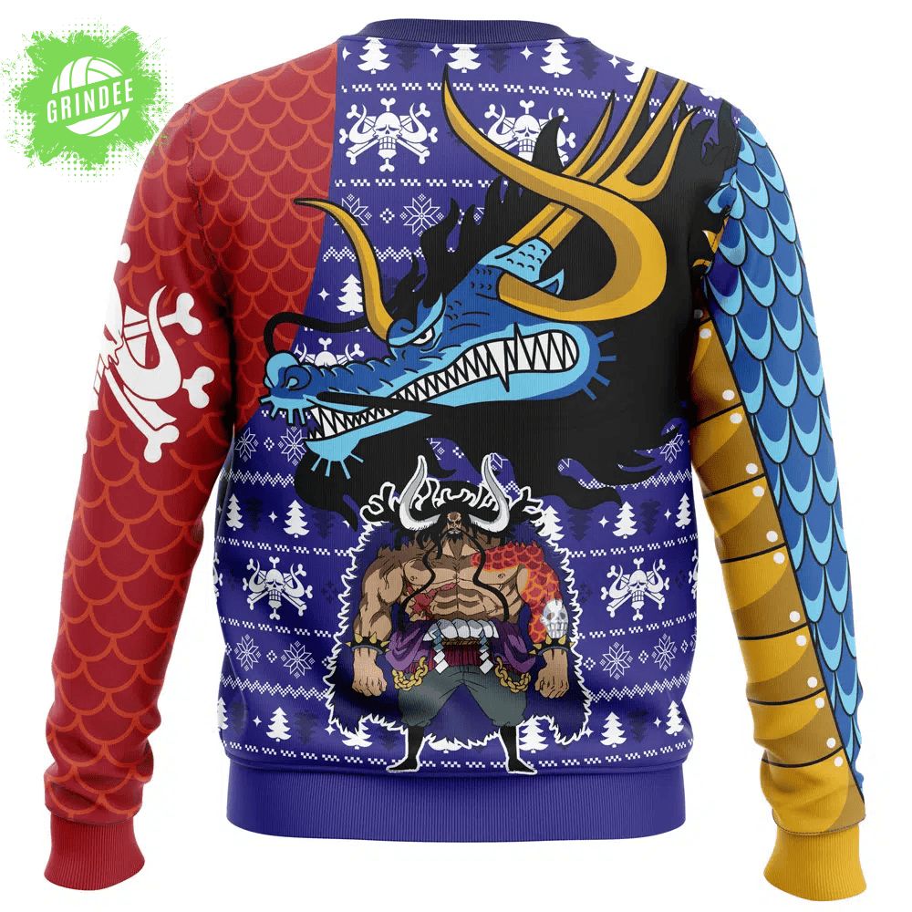 Kaido Dragon One Piece Ugly Christmas Sweater Kaido Dragon One Piece Ugly Christmas Sweater