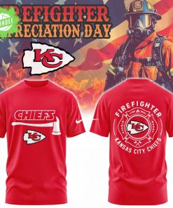 Kansas City Chiefs Firefighter Application Combo Tshirt