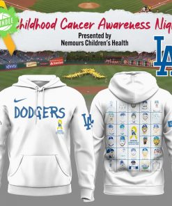 LA Dodgers Childhood Cancer Awareness Night Limited Hoodie