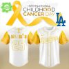 LA Dodgers Childhood Cancer Awareness Night Jersey LA Dodgers Childhood Cancer Awareness Night Jersey