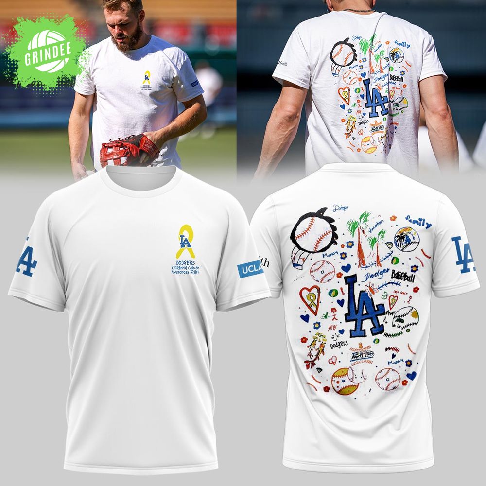 LA Dodgers Childhood Cancer Awareness Night Limited Shirt LA Dodgers Childhood Cancer Awareness Night Limited Shirt