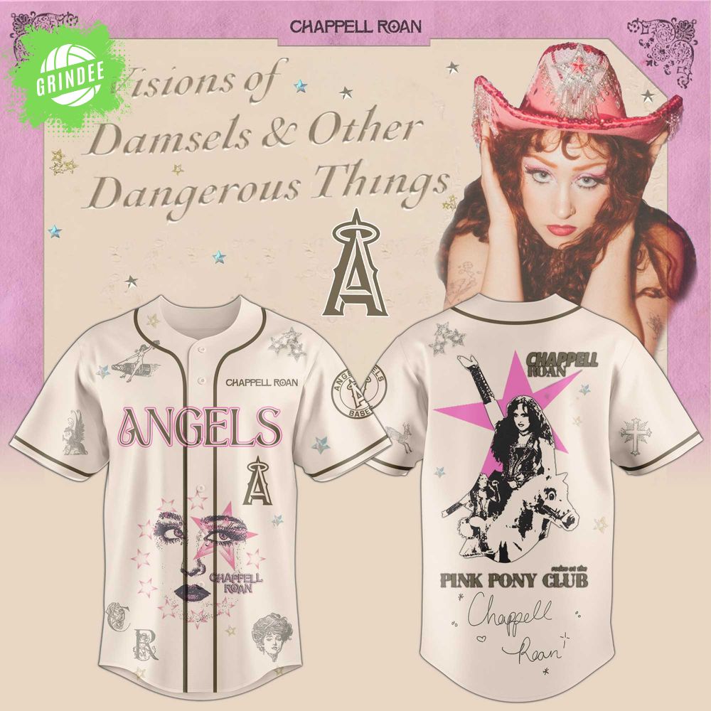 LAA x Chappell Roan: Visions of Damsels & Other Dangerous Things Tour Limited Edition Jersey 2025 LAA x Chappell Roan: Visions of Damsels & Other Dangerous Things Tour Limited Edition Jersey 2025