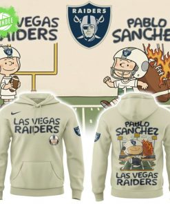 Las Vegas Raiders x Pablo Sanchez 3D Hoodie