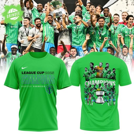 League Cup 2025 Champions – Seattle Sounders Tshirt