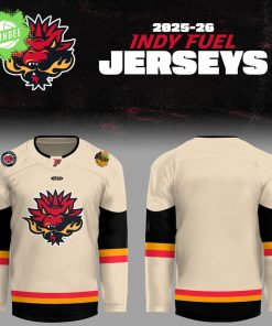 Limited Edition 2025-26 Indy Fuel White Jersey