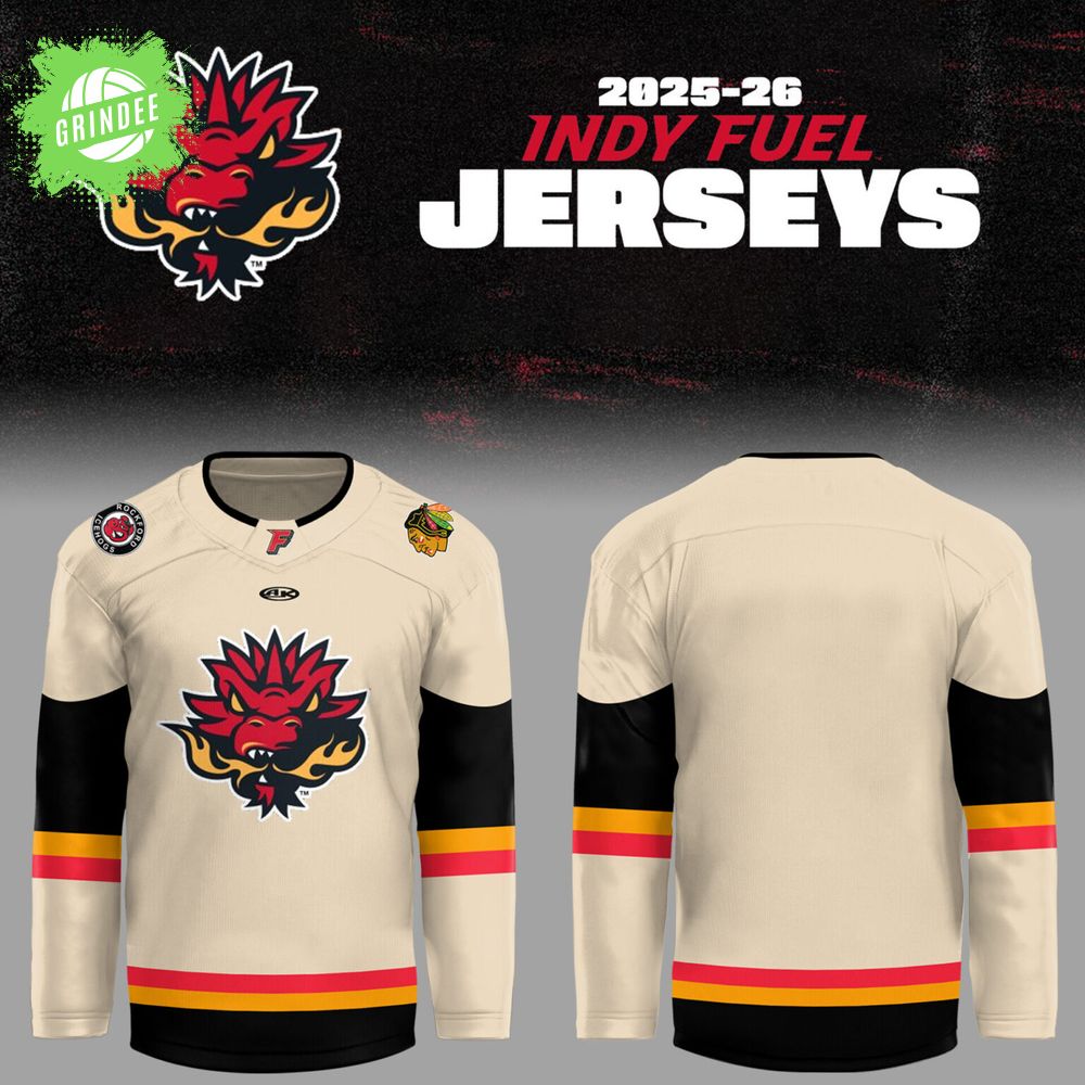 Limited Edition 2025-26 Indy Fuel White Jersey Limited Edition 2025-26 Indy Fuel White Jersey