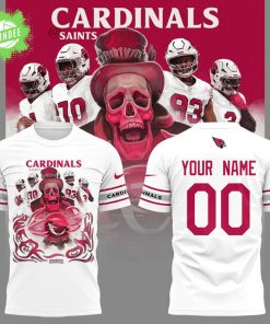 Limited Edition Arizona Custom Name + Number White Shirt