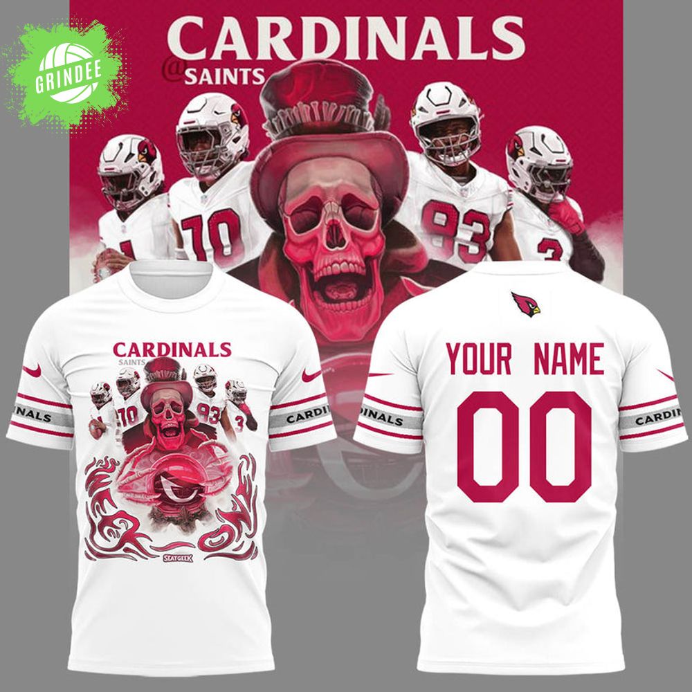 Limited Edition Arizona Custom Name + Number White Shirt Limited Edition Arizona Custom Name + Number White Shirt