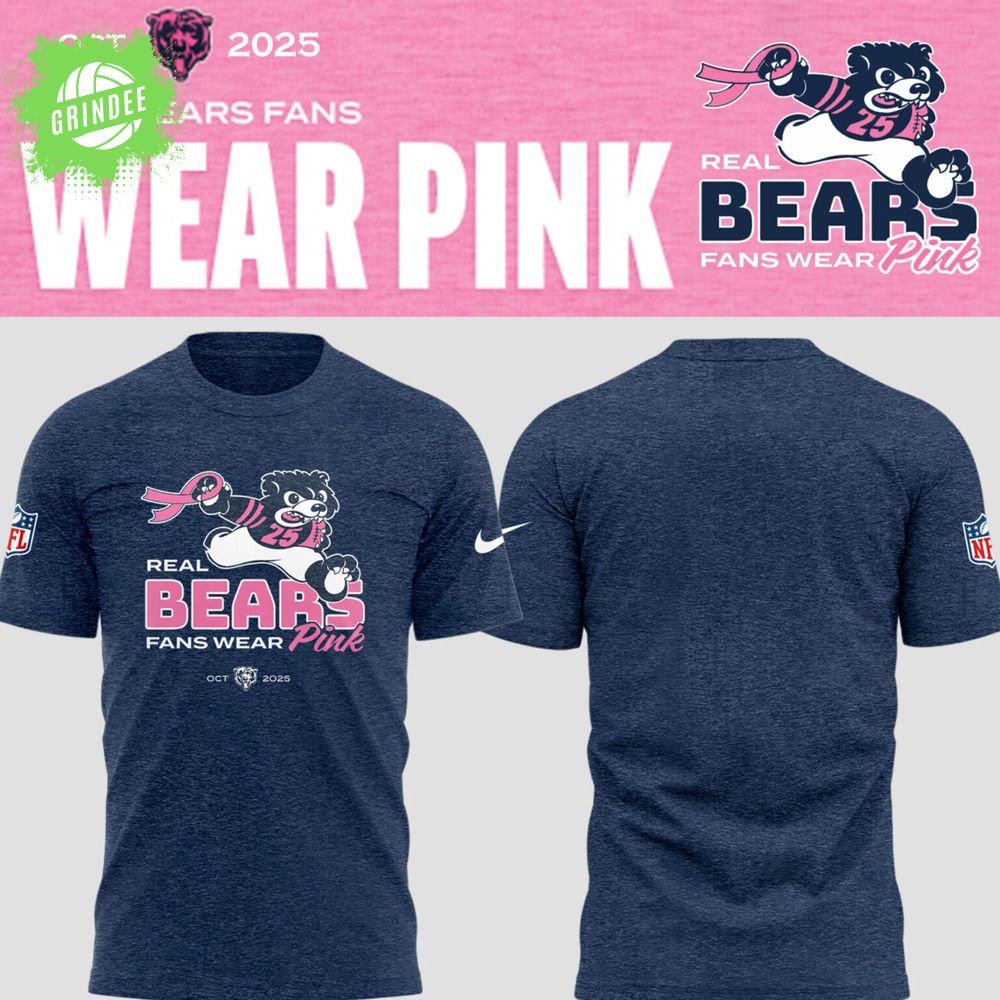 Limited Edition Bears Football Fight Cancer TShirt Limited Edition Bears Football Fight Cancer TShirt
