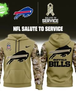 Limited Edition Bills Football Salute To Service Hoodie