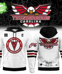 Limited Edition Carolina Thunderbirds New Hoodie Seasoon 2025-2026(White)
