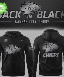 Limited Edition Chiefs Football Blackout Hoodie-