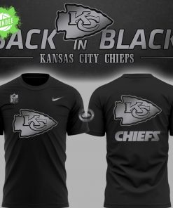 Limited Edition Chiefs Football Blackout TShirt