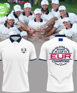 Limited Edition Eur Champions Ryder Cup 2025 White Polo