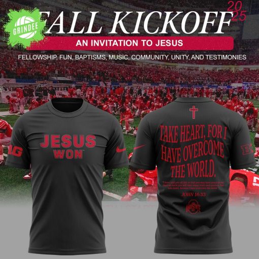 Limited Edition JESUS WON Black TShirt