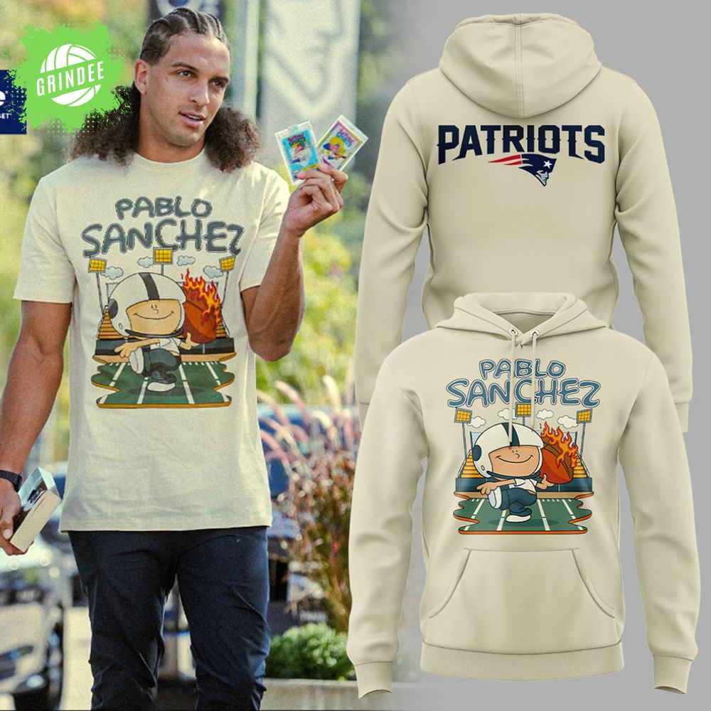 Limited Edition Patriots x Pablo Sanchez Hoodie Limited Edition Patriots x Pablo Sanchez Hoodie