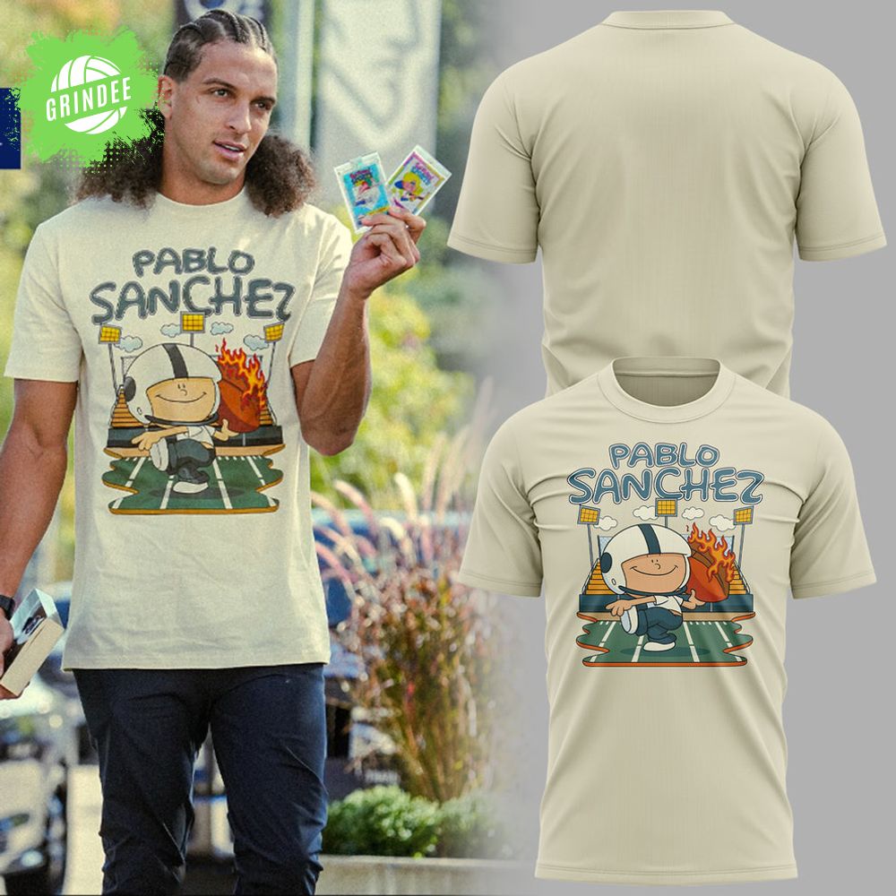 Limited Edition Patriots x Pablo Sanchez T-Shirt Limited Edition Patriots x Pablo Sanchez T-Shirt