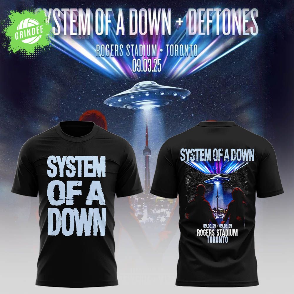 Limited Edition SOAD Tour 2025 Tshirt Limited Edition SOAD Tour 2025 Tshirt