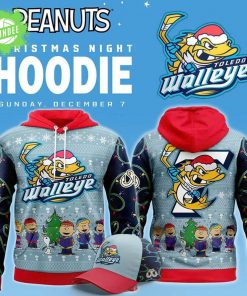Limited Edition Toledo Walleye x Peanuts Hoodie 2025