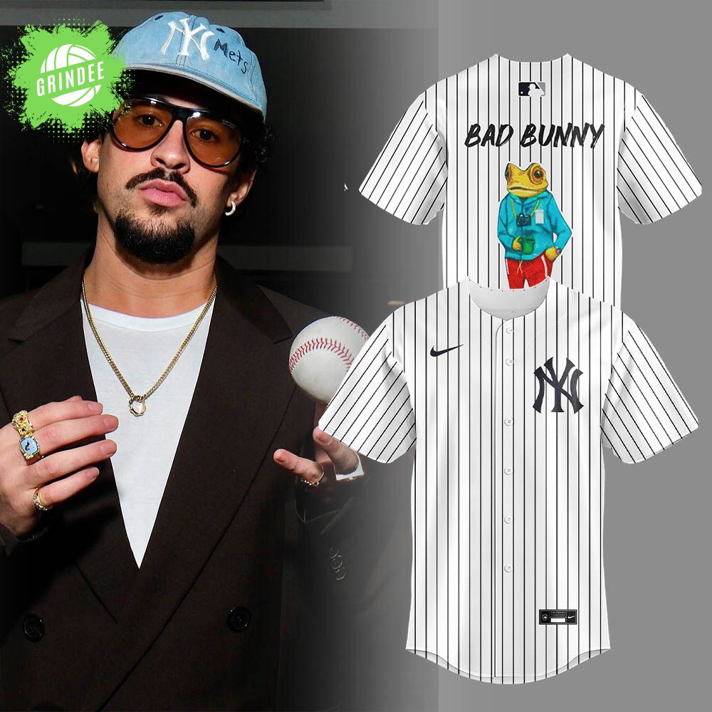 Limited Edition Yankees x Bad Bunny 2025 Jersey Limited Edition Yankees x Bad Bunny 2025 Jersey