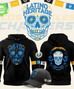 Limited Los Angeles Chargers ” Latino Heritage ” Hoodie (Black) 2025