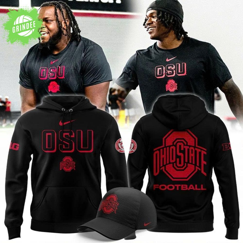 Men's Nike Black Ohio State Buckeyes OSU Hoodie Men's Nike Black Ohio State Buckeyes OSU Hoodie